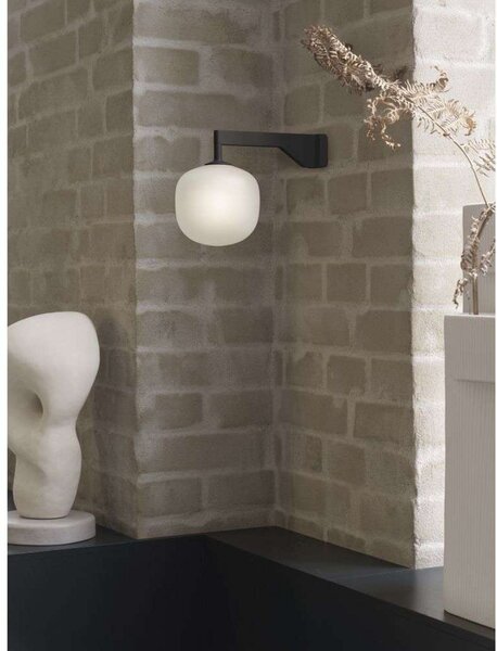 Applique da parete Muuto, Nero, Soggiorno, Vetro
