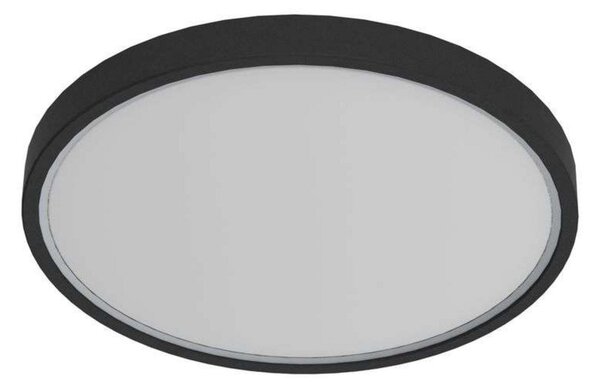 Plafoniera Nordlux, dimmerabile, Nero, Bagno, Alluminio