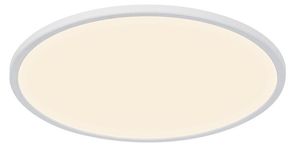 Plafoniera Nordlux, Oja Smart, dimmerabile, Bianco, Cucina, Plastica