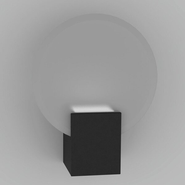 Applique da parete Nordlux, Hester, dimmerabile, Nero, Bagno, Plastica, Moderno