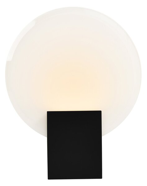 Applique da parete Nordlux, Hester, dimmerabile, Nero, Bagno, Plastica, Moderno