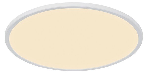 Plafoniera Nordlux, Oja Smart, dimmerabile, Bianco, Cucina, Plastica