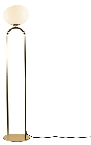 Lampada da terra DFTP by Nordlux, Shapes, Dorato / Ottone, Soggiorno, Vetro, Design