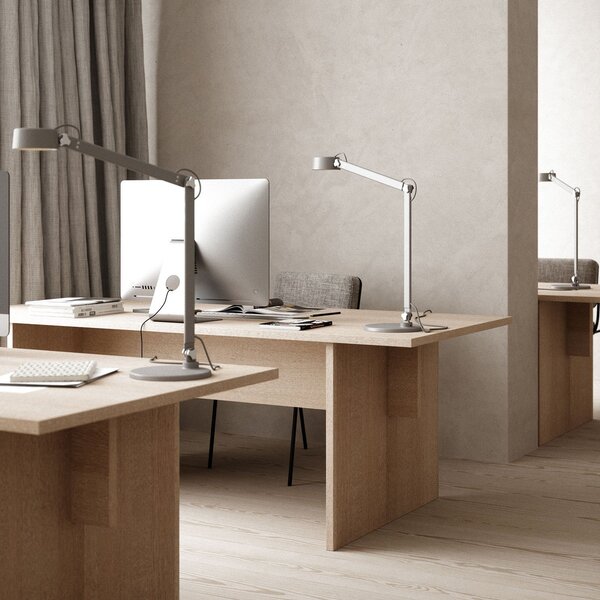 Lampade da tavolo DFTP by Nordlux, Nobu, Grigio, Studio / Ufficio, Metallo, Moderno