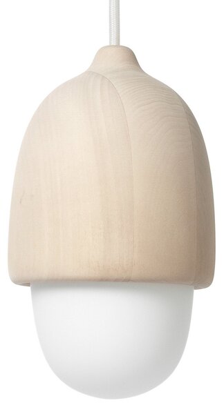 Lampada a sospensione MATER, Terho S, dimmerabile, Legno, Soggiorno, Legno, Design