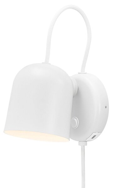 Applique da parete DFTP by Nordlux, Angle, dimmerabile, Bianco, Soggiorno, Metallo, Moderno