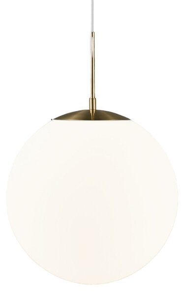 Lampada a sospensione Nordlux, Grant, dimmerabile, Bianco, Soggiorno, Vetro