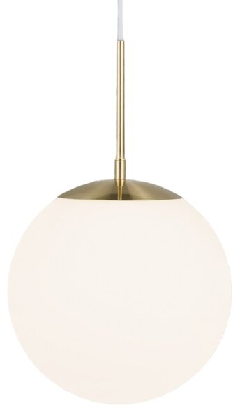 Lampada a sospensione Nordlux, Grant, dimmerabile, Bianco, Soggiorno, Vetro
