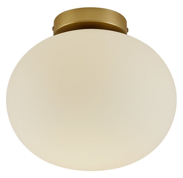 Plafoniera Nordlux, Alton, dimmerabile, Dorato / Ottone, Soggiorno, Vetro