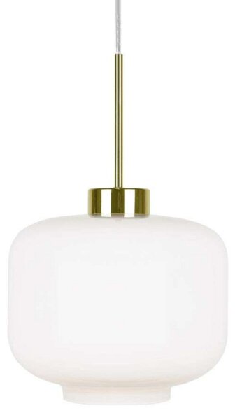 Lampada a sospensione Globen Lighting, Bianco, Sala da pranzo, Vetro