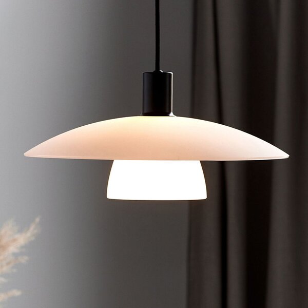 Lampada a sospensione Nordlux, Verona, dimmerabile, Bianco, Soggiorno, Vetro, Moderno