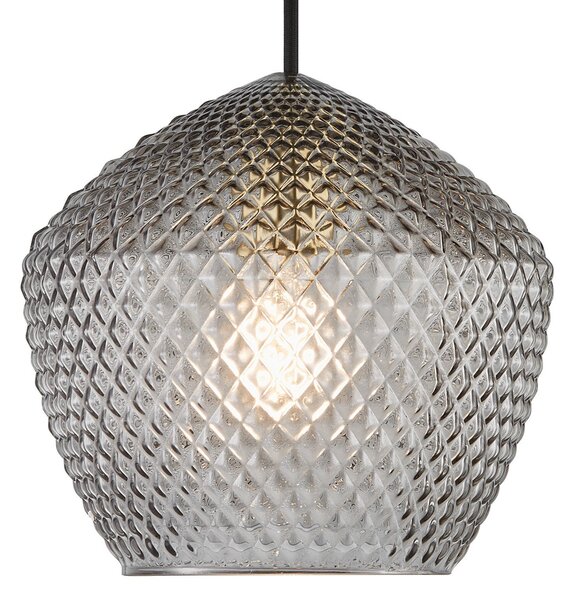 Lampada a sospensione Nordlux, Orbiform, dimmerabile, Grigio, Soggiorno, Vetro, Moderno