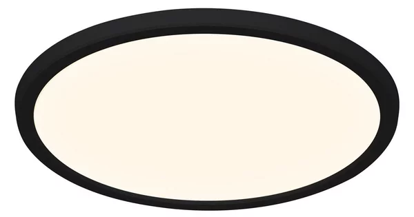 Plafoniera Nordlux, Oja 29, Nero, Bagno, Plastica