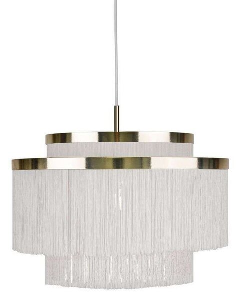 Lampada a sospensione Globen Lighting, Bianco, Soggiorno, Metallo