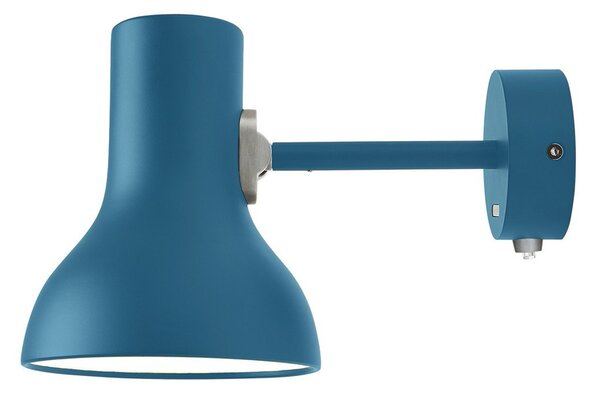 Applique da parete Anglepoise, Type 75 Mini, dimmerabile, Blu, Soggiorno, Metallo, Design