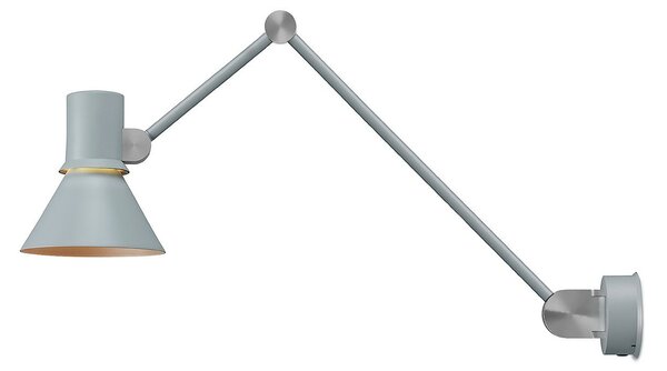 Applique da parete Anglepoise, Type 80 W3, Grigio, Soggiorno, Metallo, Design