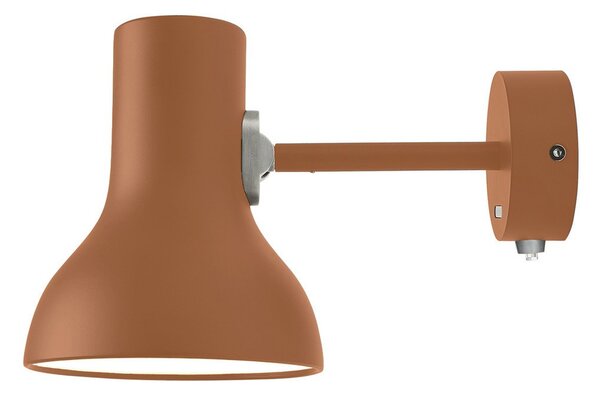 Applique da parete Anglepoise, Type 75 Mini, dimmerabile, Marrone / Ruggine, Soggiorno, Metallo, Design