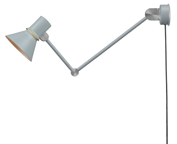 Applique da parete Anglepoise, Type 80 W3, Grigio, Soggiorno, Metallo, Design