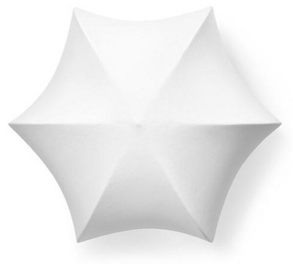 Applique da parete ferm LIVING, Poem, dimmerabile, Bianco, Soggiorno, Metallo, Design