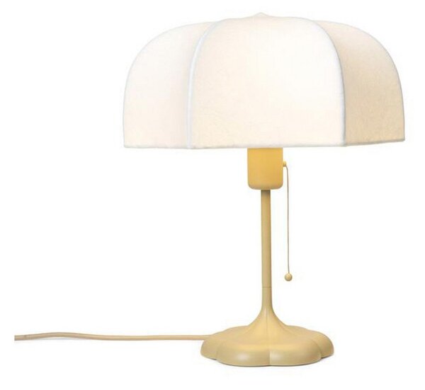 Lampade da tavolo ferm LIVING, Poem, Beige, Soggiorno, Metallo, Design