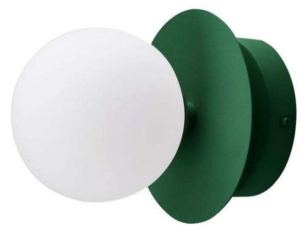 Applique da parete Globen Lighting, ART DECO, dimmerabile, Verde, Soggiorno, Metallo, Design