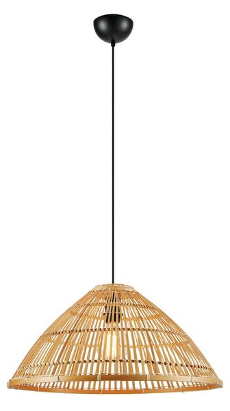 Lampada a sospensione Markslöjd, Capello, dimmerabile, Legno, Soggiorno, Bambù, Scandinavo