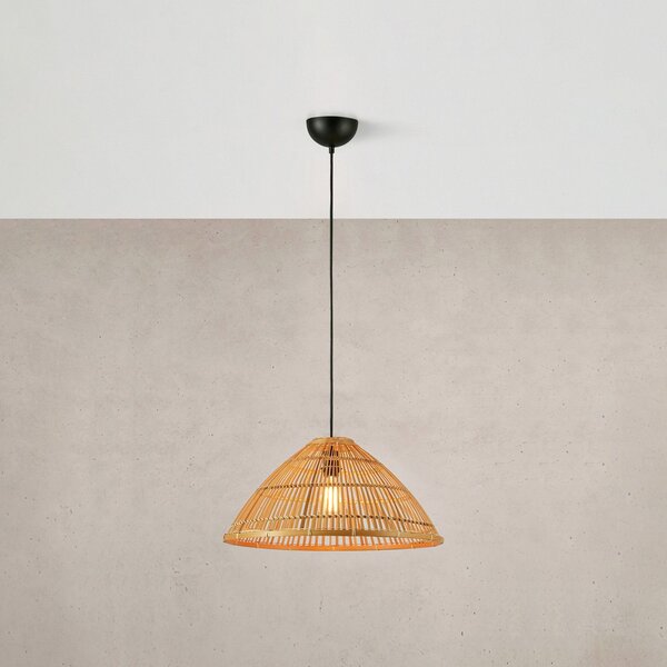 Lampada a sospensione Markslöjd, Capello, dimmerabile, Legno, Soggiorno, Bambù, Scandinavo