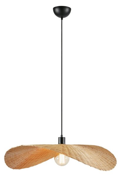 Lampada a sospensione Markslöjd, Rayo, dimmerabile, Legno, Soggiorno, Bambù, Boho