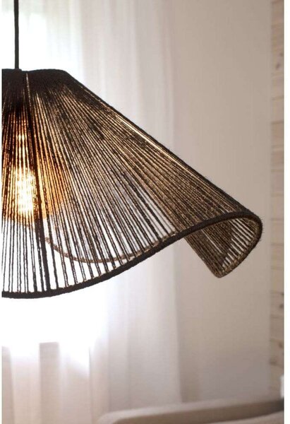 Lampada a sospensione Markslöjd, Nero, Soggiorno, Tessuto / Tessile