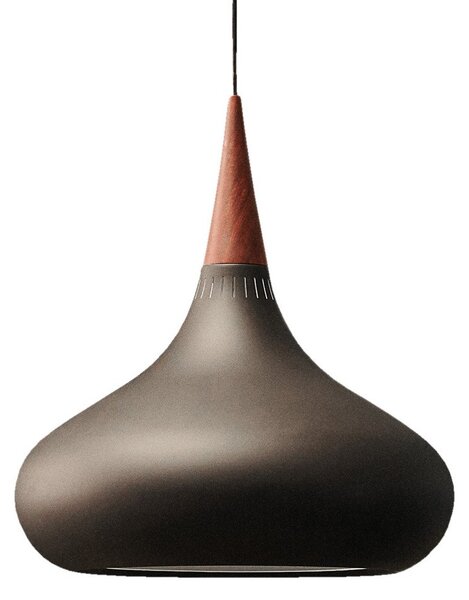 Lampada a sospensione FRITZ HANSEN, Orient P2, dimmerabile, Nero, Soggiorno, Metallo, Design