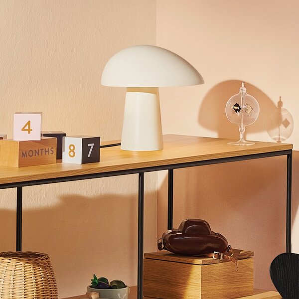 Lampade da tavolo FRITZ HANSEN, Night Owl, Bianco, Soggiorno, Metallo, Design
