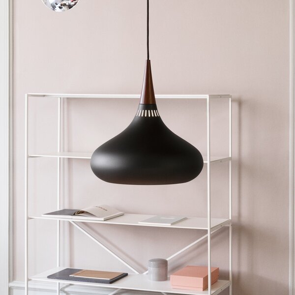 Lampada a sospensione FRITZ HANSEN, Orient P2, dimmerabile, Nero, Soggiorno, Metallo, Design