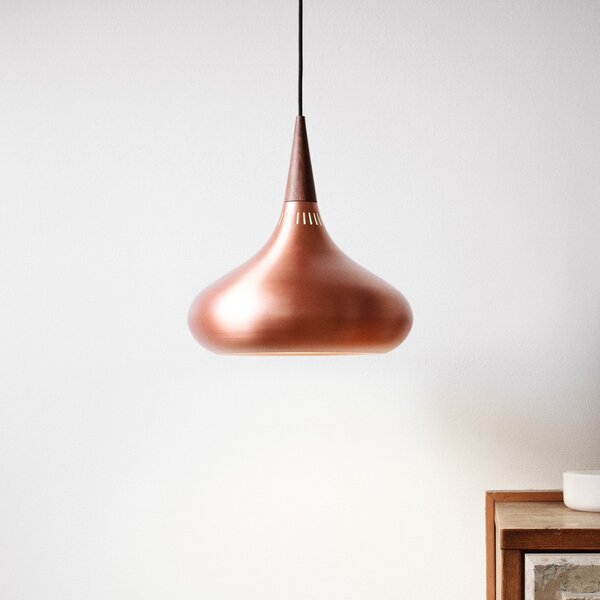 Lampada a sospensione FRITZ HANSEN, Orient P1, dimmerabile, Rame, Soggiorno, Metallo, Design
