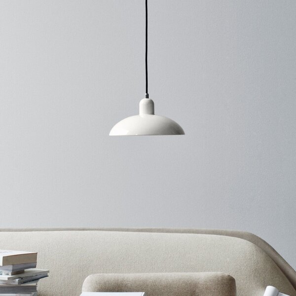 Lampada a sospensione FRITZ HANSEN, Kaiser Idell 6631-P, dimmerabile, Bianco, Soggiorno, Metallo, Design