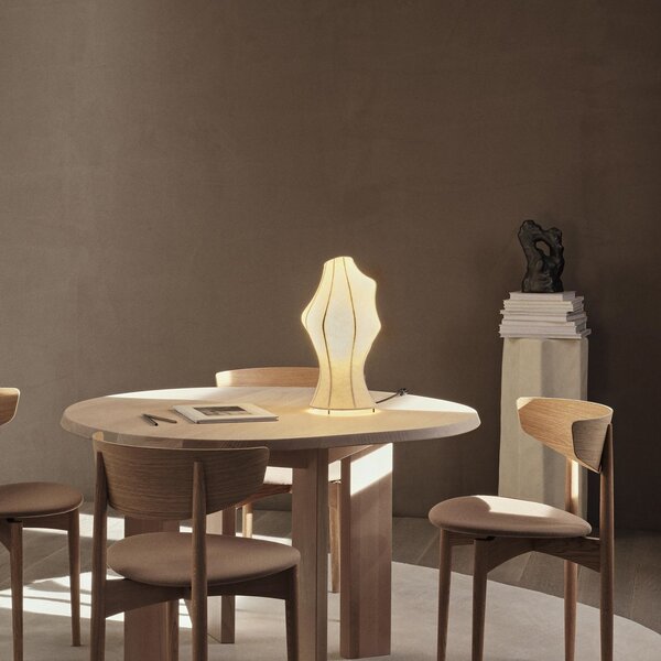 Lampade da tavolo ferm LIVING, Dea, Bianco, Soggiorno, Metallo, Design