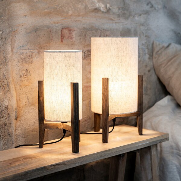 Lampade da tavolo Markslöjd, Eruca, Legno, Soggiorno, Legno, Scandinavo