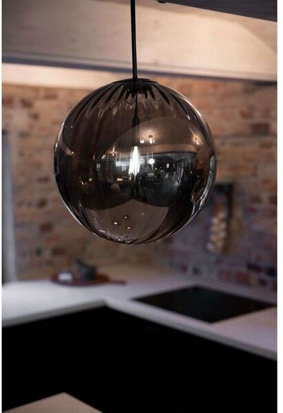 Lampada a sospensione Markslöjd, Nero, Soggiorno, Vetro