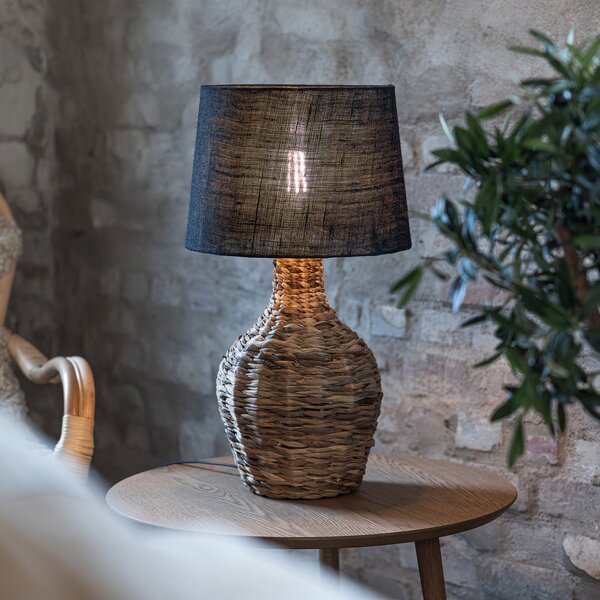 Lampade da tavolo Markslöjd, Paglia, Legno, Soggiorno, Legno