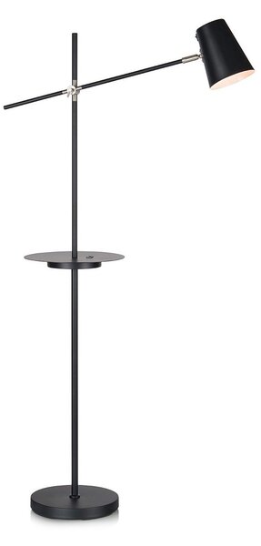 Lampada da terra Markslöjd, Linear, Nero, Soggiorno, Metallo, Scandinavo