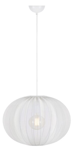 Lampada a sospensione Markslöjd, Florence, dimmerabile, Bianco, Soggiorno, Tessuto / Tessile, Scandinavo