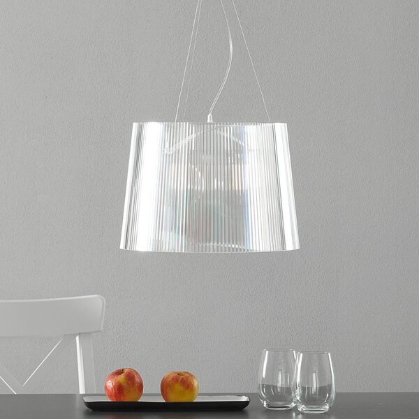Lampada a sospensione Kartell, Gè, Trasparente, Soggiorno, Plastica, Design
