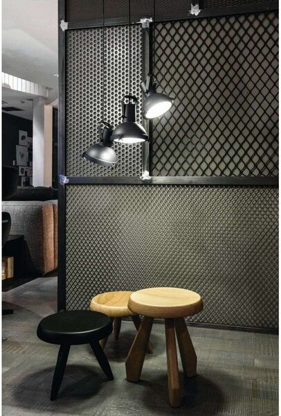 Lampada a sospensione Nemo Lighting, Blu, Cucina, Alluminio, Industriale