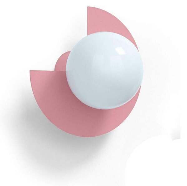 Applique da parete Swedish Ninja, Rosa / Rosé, Soggiorno, Metallo