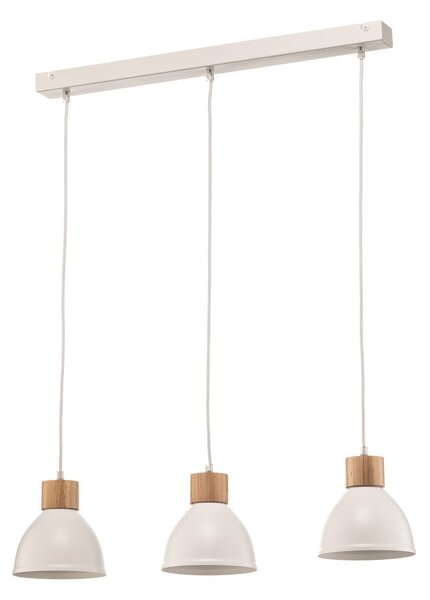 Lampada a sospensione Envostar, Tira, dimmerabile, Bianco, Soggiorno, Metallo, Scandinavo