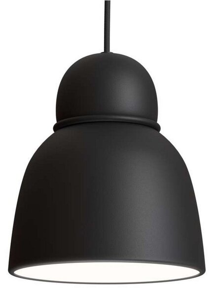 Lampada a sospensione Belid, Nero, Sala da pranzo, Metallo