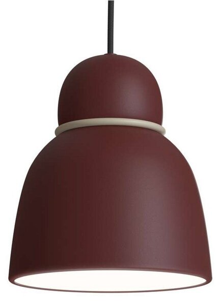 Lampada a sospensione Belid, Rosso, Sala da pranzo, Metallo