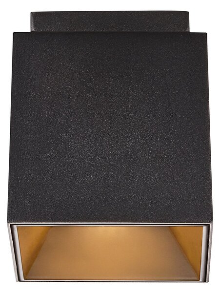Plafoniera Nordlux, Ethan, dimmerabile, Nero, Cucina, Metallo, Moderno