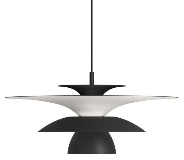 Lampada a sospensione Belid, Nero, Sala da pranzo, Metallo