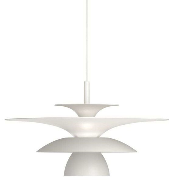 Lampada a sospensione Belid, Bianco, Soggiorno, Metallo