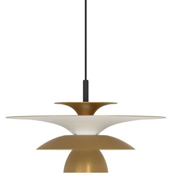 Lampada a sospensione Belid, Dorato / Ottone, Sala da pranzo, Metallo